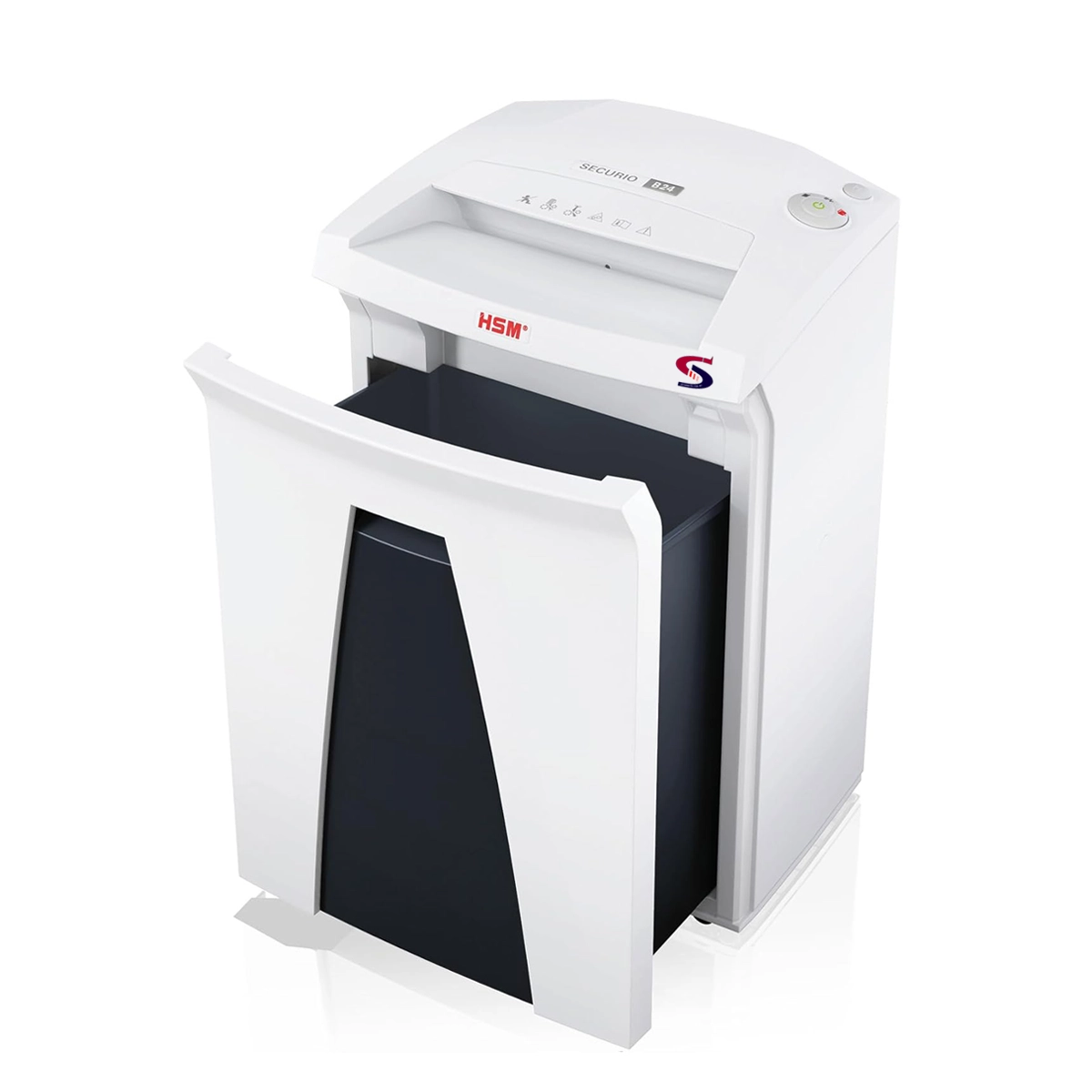 HSM Securio B24S Paper Shredder (3.9mm- Straight Cut) - Image 2