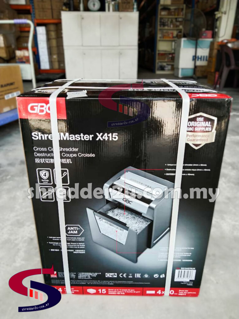 GBC X415 Box Packaging