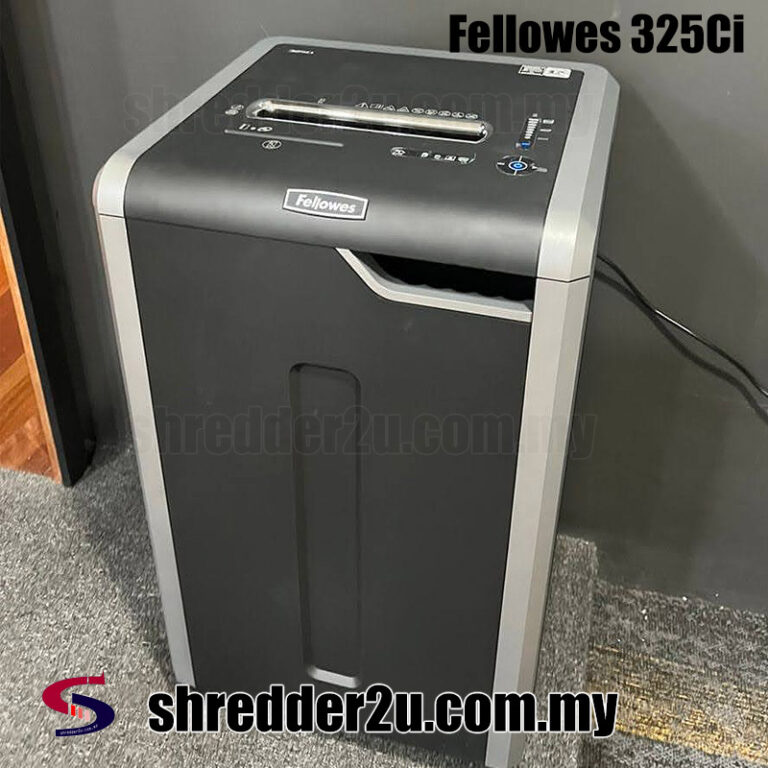 fellowes 325Ci cross cut shredder