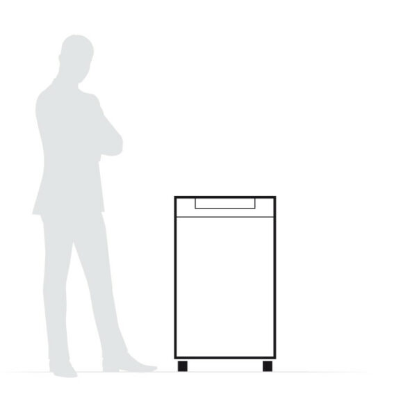 EBA 2331C Paper Shredder (2x15mm- Cross Cut) - Image 2