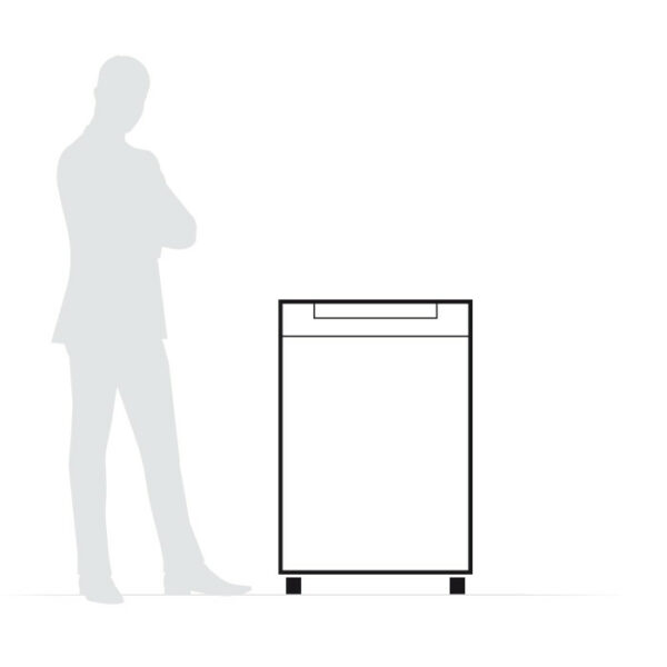 IDEAL 4002CC Cross Cut Paper Shredder (Cutting Size: 4x40mm) - Image 2