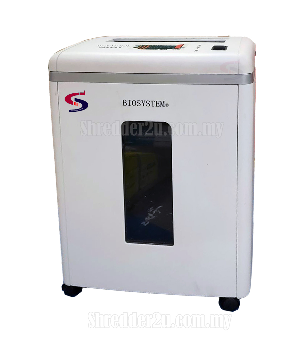 Biosystem Platinum II Paper Shredder