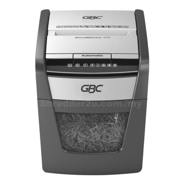 GBC ShredMaster 50X Auto Feed Paper Shredder - Image 3