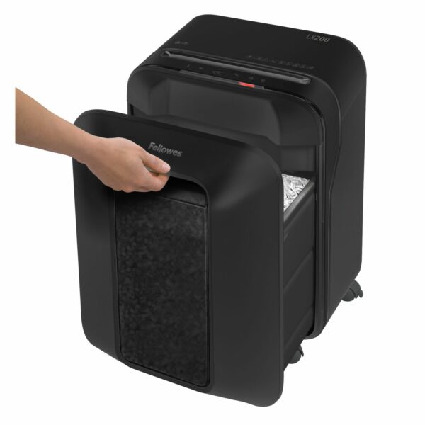 FELLOWES PowerShred LX200 Paper Shredder (Mini Cut) - Image 5