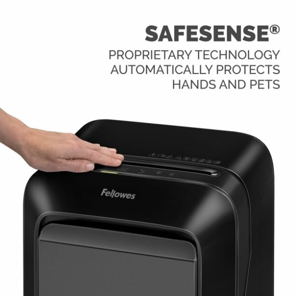 FELLOWES PowerShred LX210 Paper Shredder (Mini Cut) - Image 2