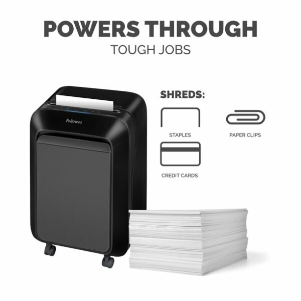 FELLOWES PowerShred LX210 Paper Shredder (Mini Cut) - Image 3