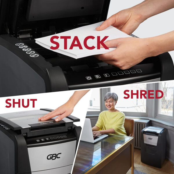 GBC ShredMaster 150M Auto Feed Paper Shredder - Image 3