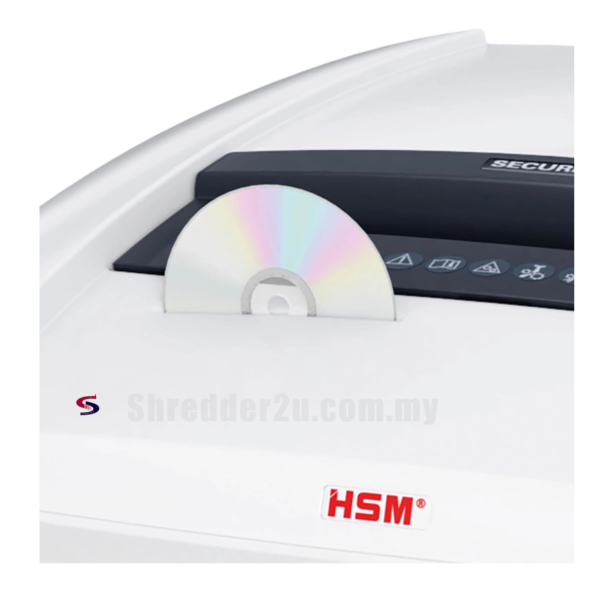 HSM Securio P44i CC Paper Shredder (1.9 x 15mm- Micro Cross Cut) - Image 3