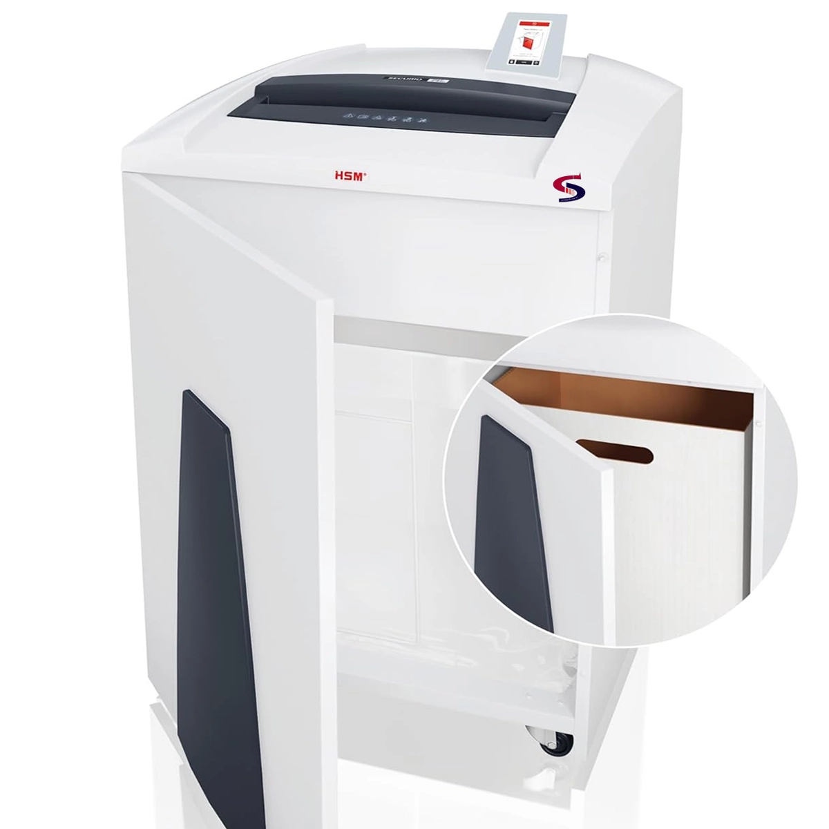 HSM Securio P44i CC Paper Shredder (1.9 x 15mm- Micro Cross Cut)