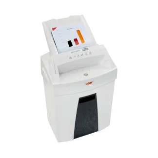 HSM Securio AF100C auto-feed cross-cut paper shredder, security level P-4