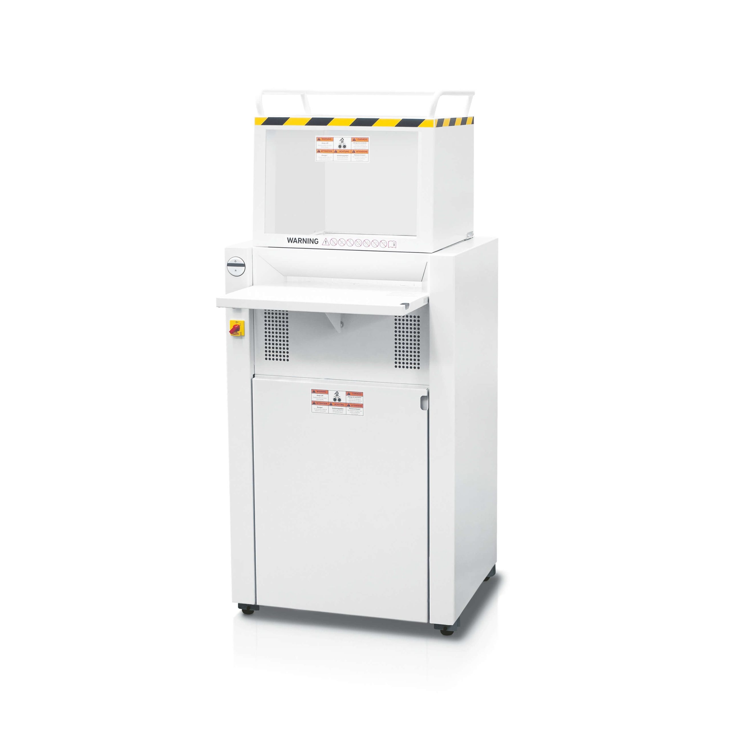 IDEAL 4606 CC cross cut paper shredder with automatic oiler, security level P-4