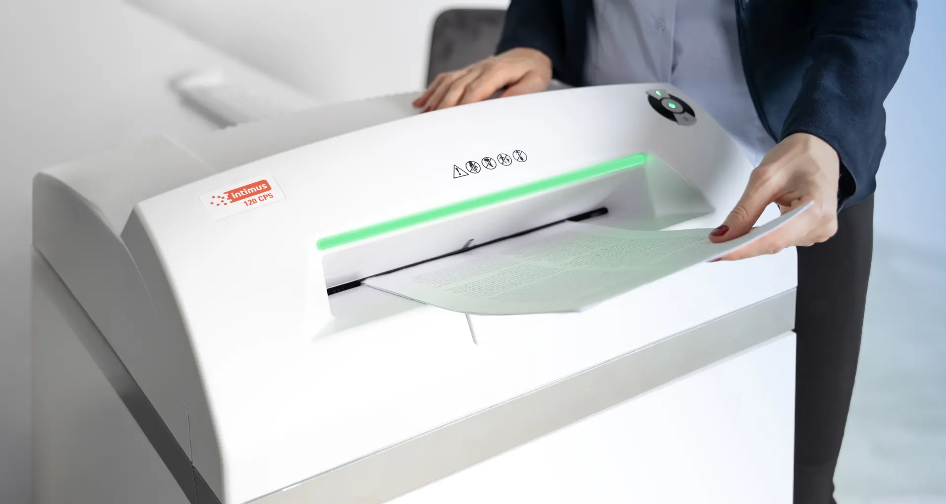 INTIMUS 120CC5/120CP6 Paper Shredder (Super Micro Cut) - Image 3