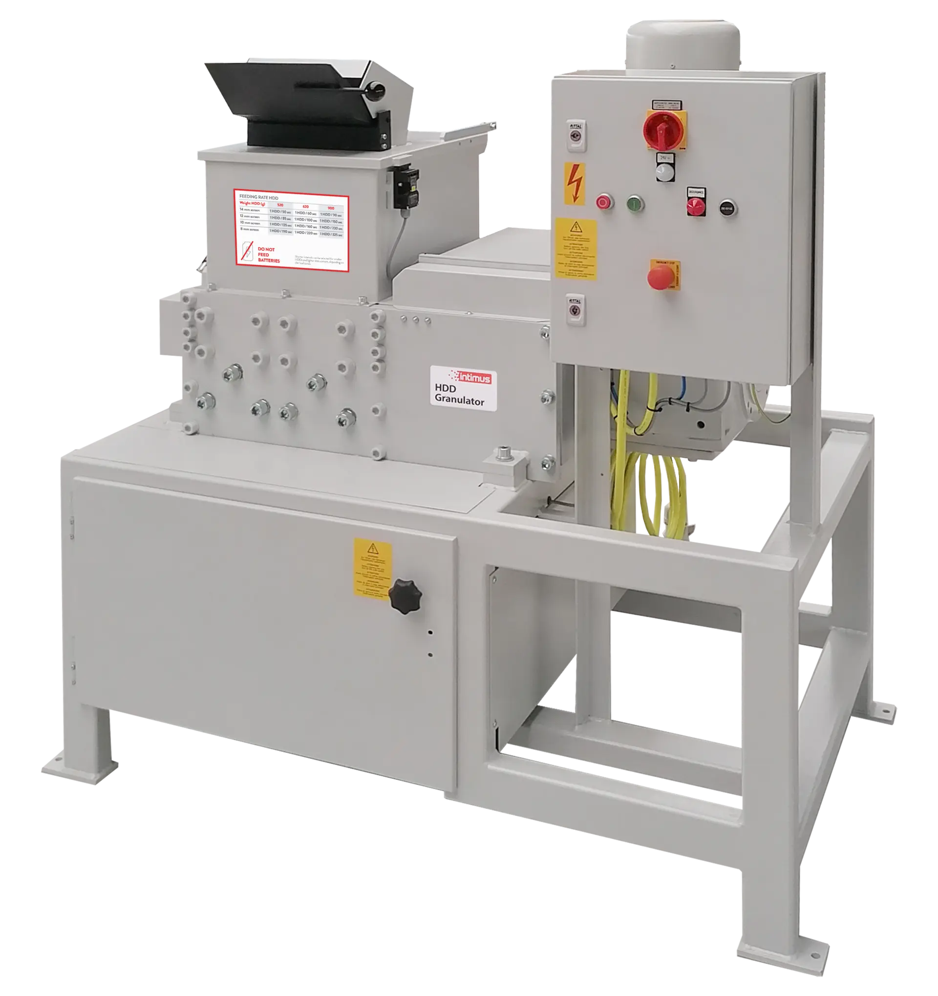 INTIMUS HDD Granulator (Media Shredder)