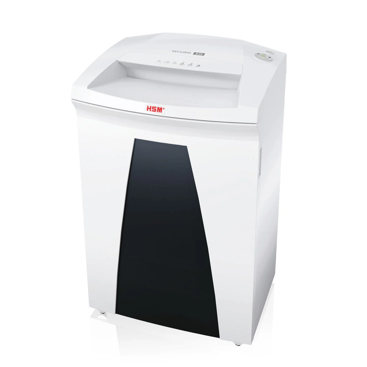 HSM Securio B32 cross cut paper shredder, security level P-4