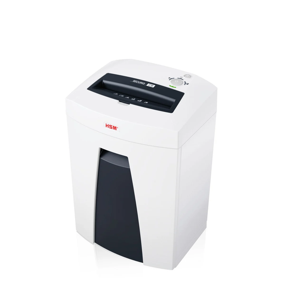 HSM Securio C18 cross cut paper shredder, security level P-4