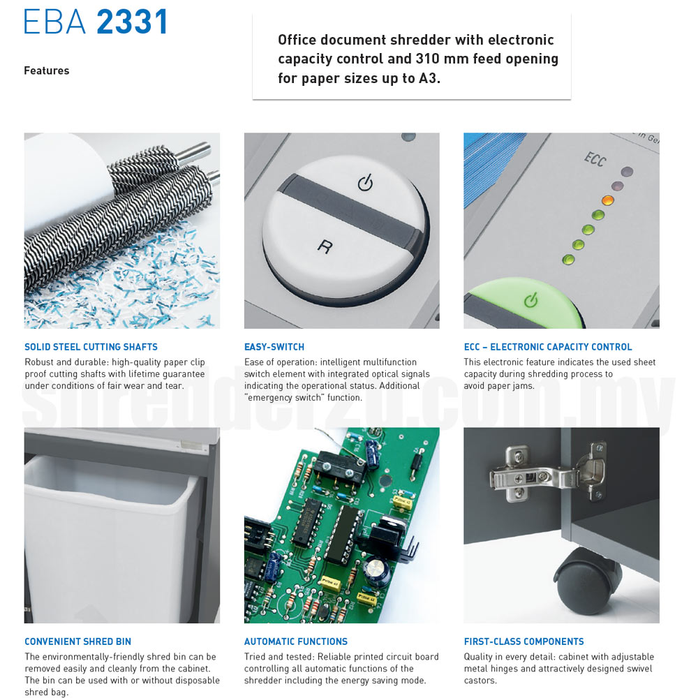 EBA 2331 features