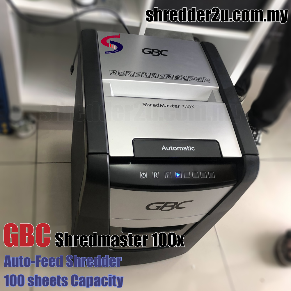 GBC Shredmaster 100x shredder